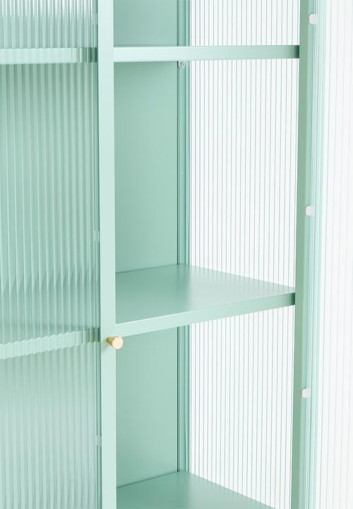 Sixth Floor - Obsidian Display Cabinet - Sage