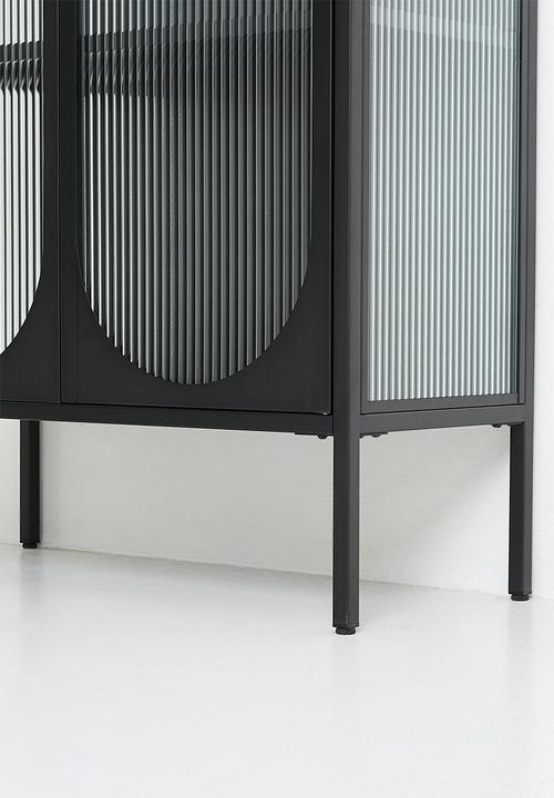 Sixth Floor - Obsidian Display Cabinet - Black