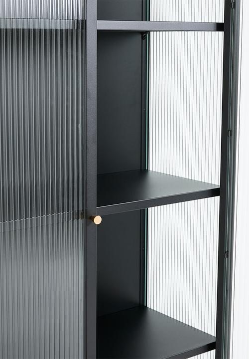 Sixth Floor - Obsidian Display Cabinet - Black