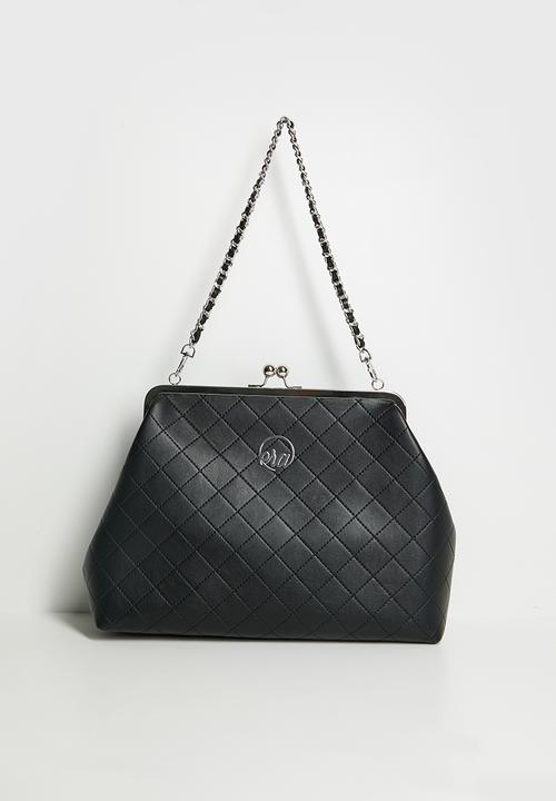 ERA by DJ Zinhle - Oversized Kisslock Bag - Black