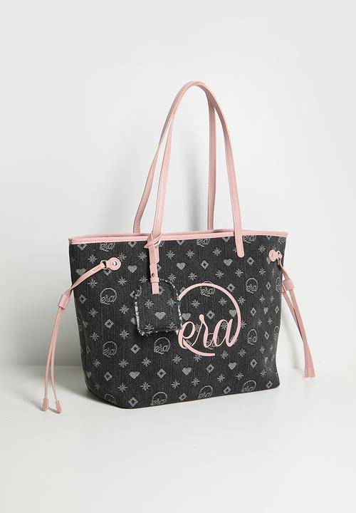 ERA by DJ Zinhle - Muse Denim Bag  - Pink And Denim