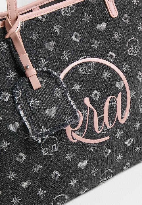 ERA by DJ Zinhle - Muse Denim Bag  - Pink And Denim