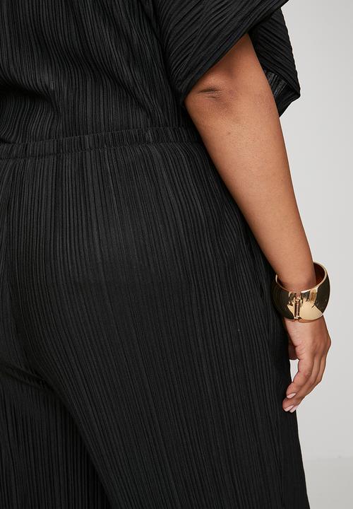 Me&B - Plus Elasticated Waist Harem Pant - Black