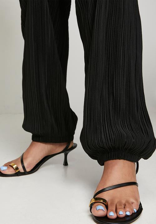 Me&B - Plus Elasticated Waist Harem Pant - Black