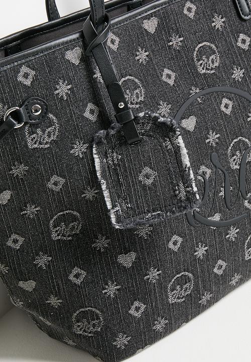 ERA by DJ Zinhle - Muse Denim Bag  - Black And Denim
