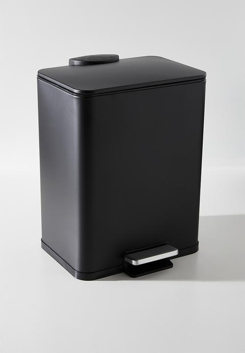H&S - 20L Pedal bin Powder coated - Black