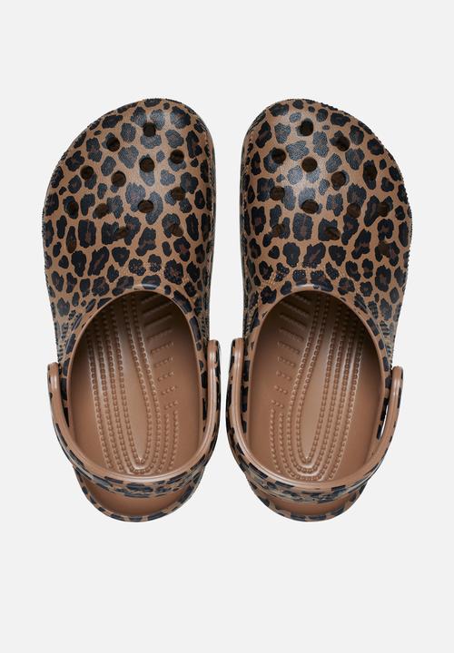 Crocs - Classic Animal Clog Clog - Sepia/Leopard