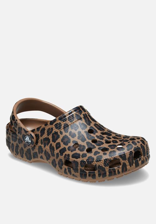 Crocs - Classic Animal Clog Clog - Sepia/Leopard