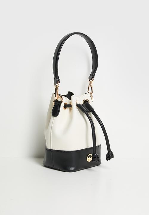 ERA by DJ Zinhle - Monroe Bucket  Bag  - Black and White