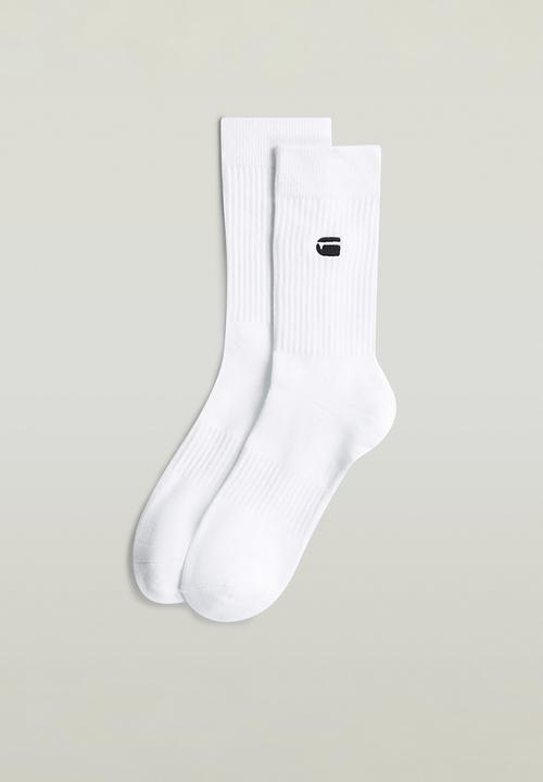 G-STAR - Socks 3-Pack - Bright White