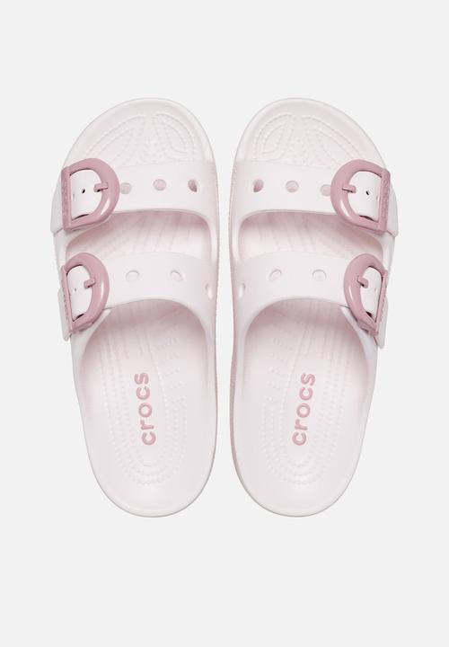 Crocs - Saturday Enamel Buckle SandalW Sandal - Bubble Ice