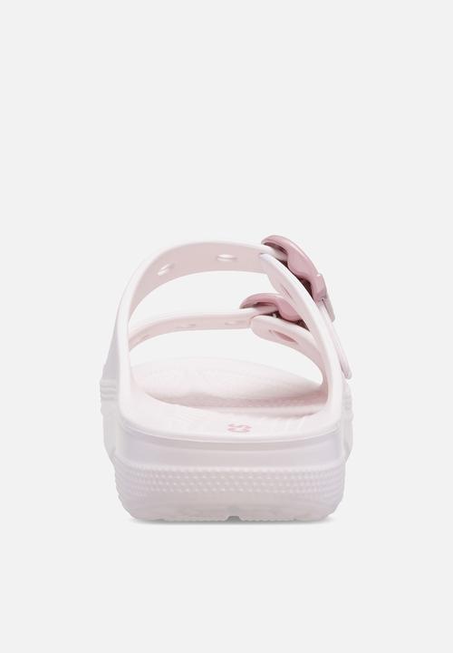 Crocs - Saturday Enamel Buckle SandalW Sandal - Bubble Ice