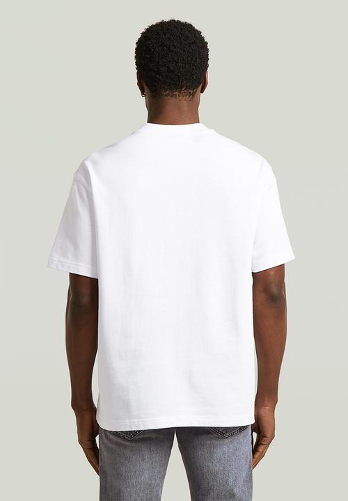 G-STAR - Multi Chest Badge Relaxed R T - White