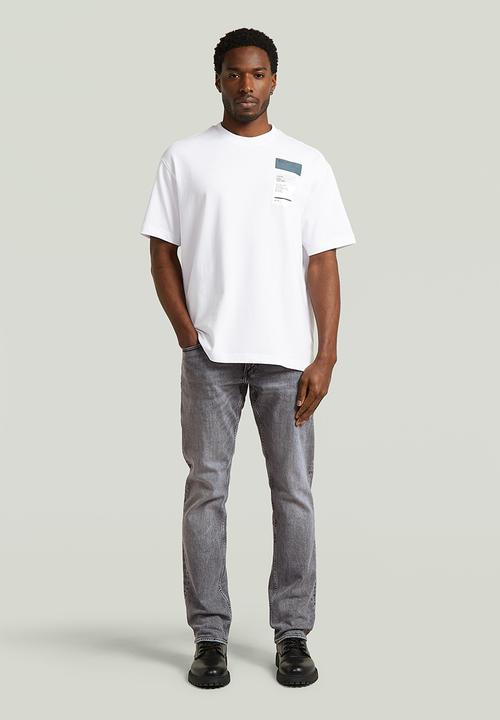 G-STAR - Multi Chest Badge Relaxed R T - White