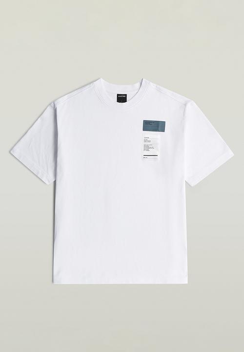 G-STAR - Multi Chest Badge Relaxed R T - White