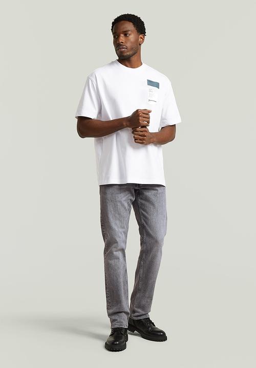 G-STAR - Multi Chest Badge Relaxed R T - White