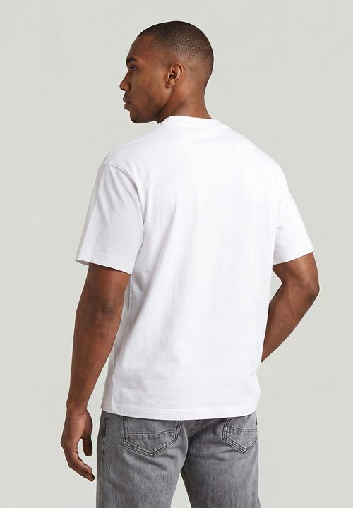 G-STAR - Multi Chest Badge Relaxed R T - White