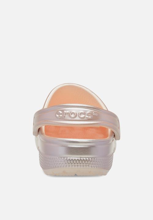 Crocs - Classic Tinted Metallic Clog Clog - Peach Ice
