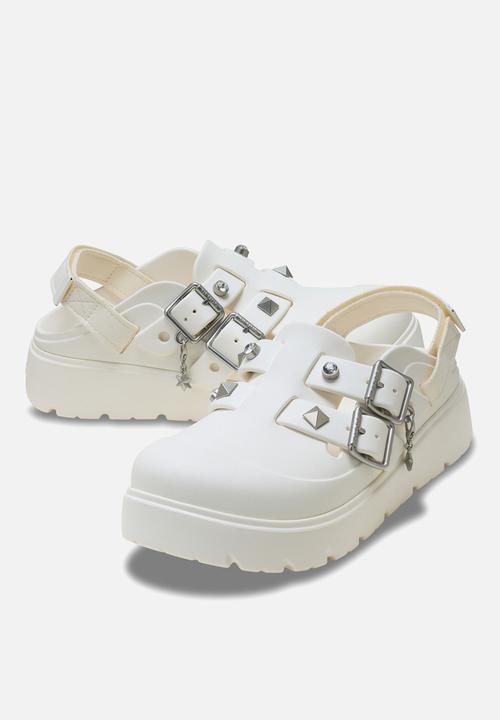Crocs - Loaferette Star Studded Clog Clog - Chalk