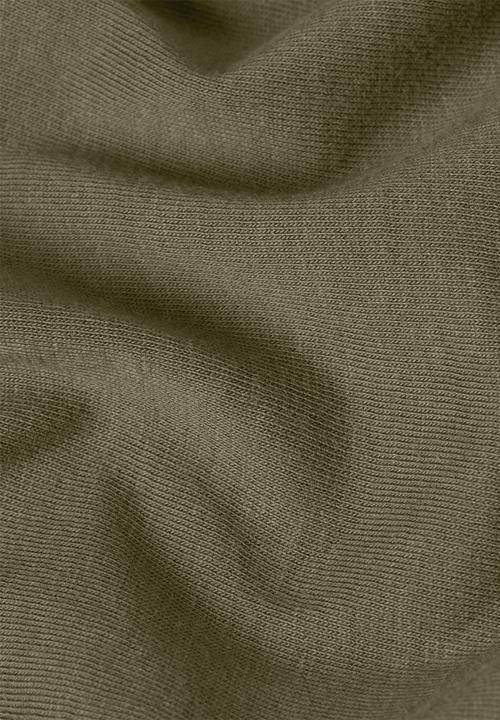 G-STAR - Logo R Tee - Dark Khaki