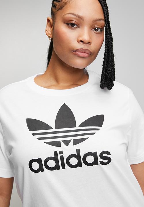adidas Originals - Plus trefoil tee w s26 tee - white