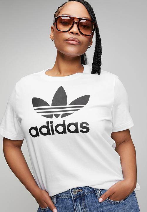adidas Originals - Plus trefoil tee w s26 tee - white
