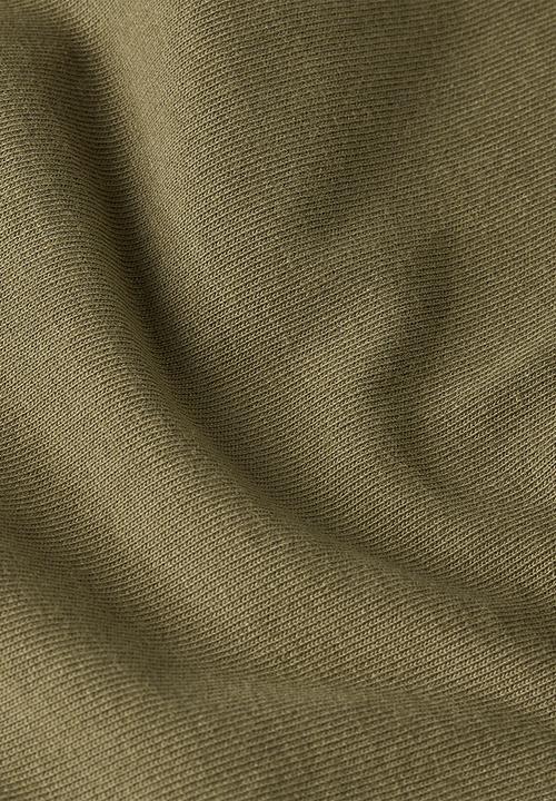 G-STAR - Base Shrunken Slim R T Short Sleeve - Dk Khaki