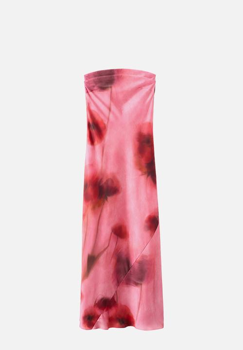 MANGO - Dress bloom - light/pastel pink