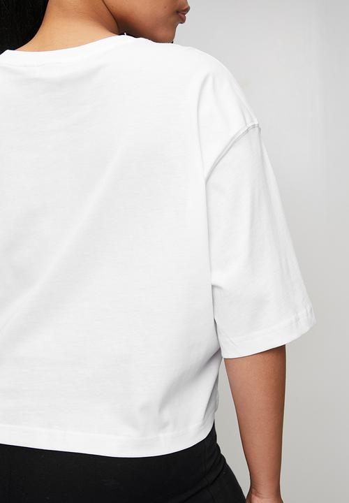 adidas Originals - Plus ess crop tee w s26 tee - white