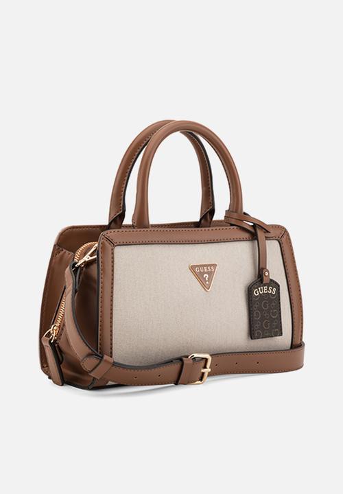 GUESS - Cadence Satchel Bag - Natural