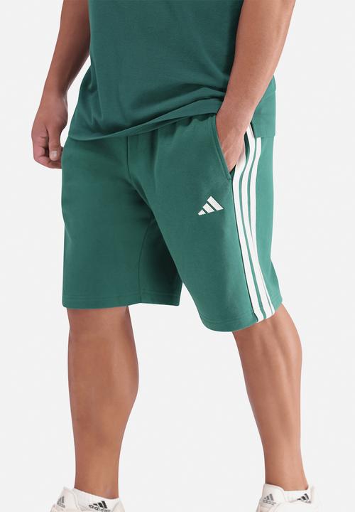 adidas Performance - 3-Stripe FL Short - Collegiate Green / Ecru