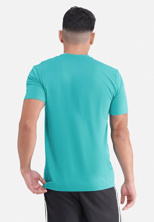 adidas Performance - Workout Essential  FR Big Logo Tee  - Equipment Teal Green