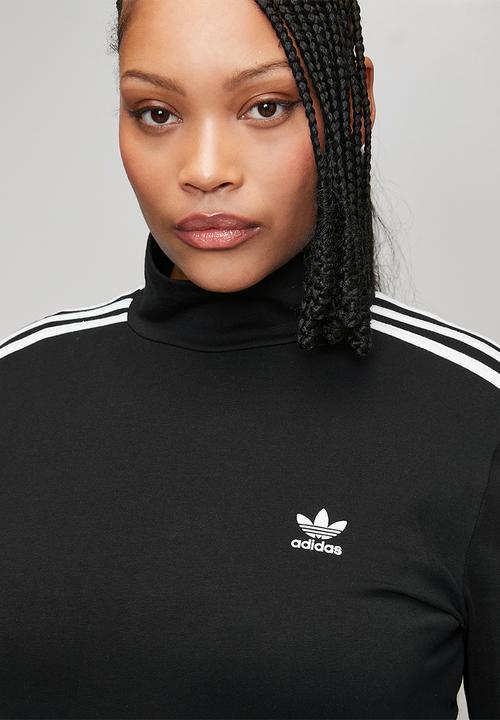 adidas Originals - Plus 3s trneck ls w s26 top - black/white