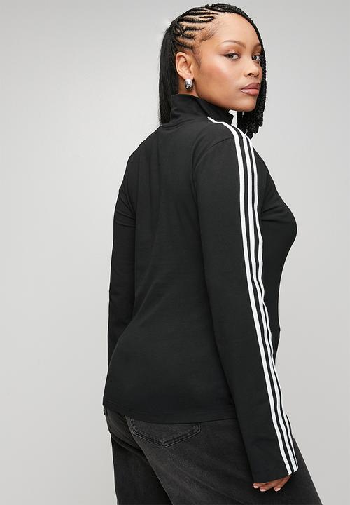 adidas Originals - Plus 3s trneck ls w s26 top - black/white