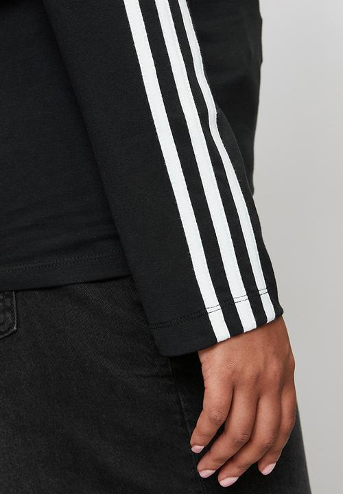 adidas Originals - Plus 3s trneck ls w s26 top - black/white