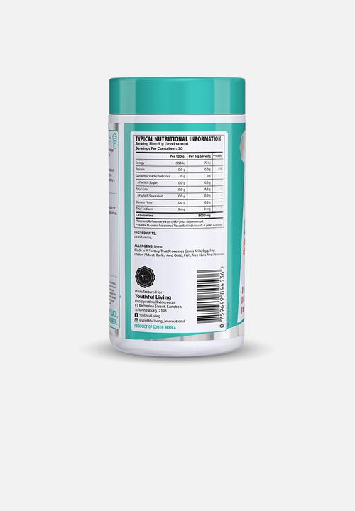 Youthful Living - Body Fit Pure L-Glutamine - 150g