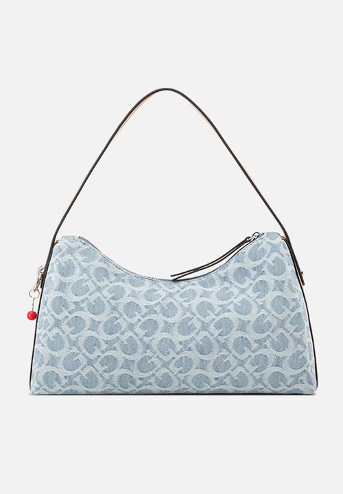 GUESS - Jasmin Shoulder Bag - Denim