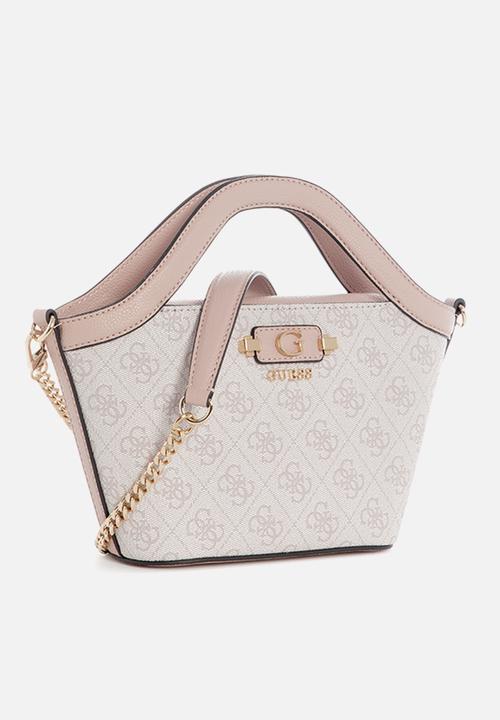 GUESS - Lindsey Mini Tote Bag - Orchid Logo