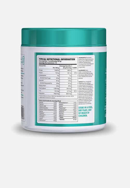 Youthful Living - Vegan Lean Protein 465g -Vanilla