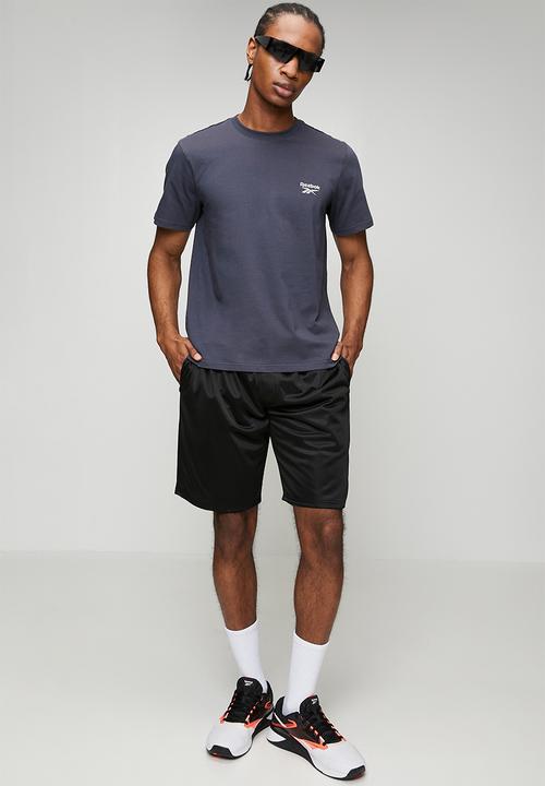 Reebok - Cody small logo crew neck ss tee - vector navy