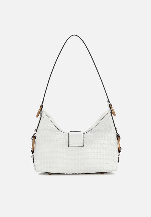 GUESS - Camden Mini Shoulder Bag - White