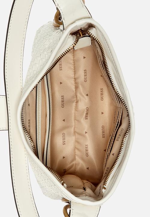 GUESS - Camden Mini Shoulder Bag - White