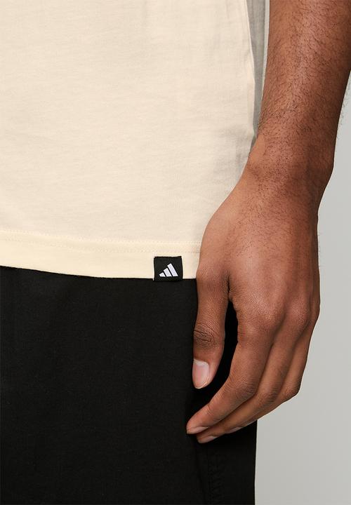 adidas Performance - CLKD I OFC Tee  - ecru tint