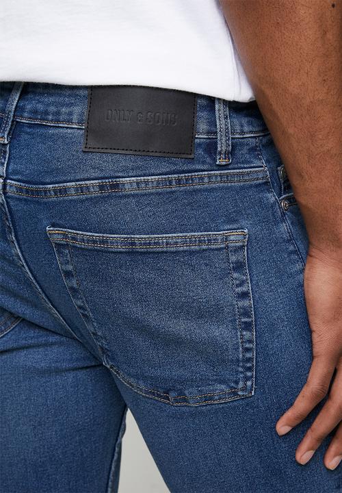 Only & Sons - Onsloom slim 5748 EY box jeans mu - blue