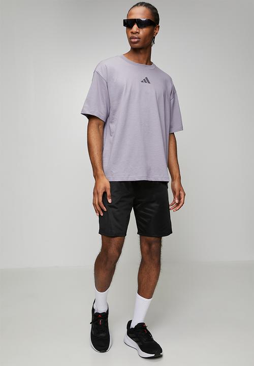 adidas Performance - SK HOOP Tee  - Slate Grey