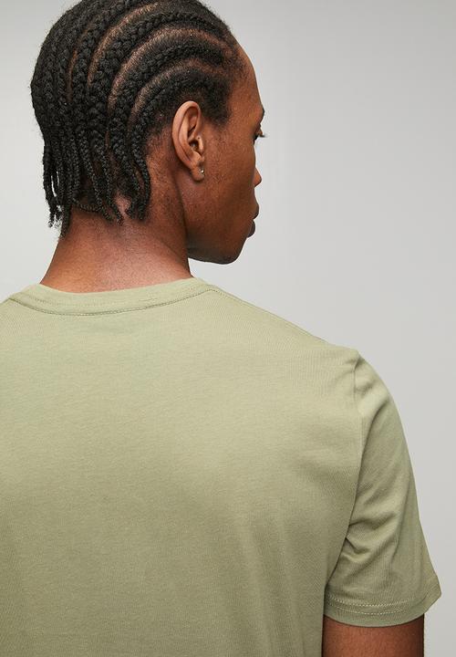 Ben Sherman - Essential Tar Prnt Crew Tee Shirt - Olive