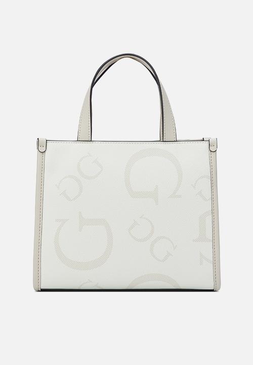 GUESS - Jackie Mini Small Tote Bag- Cream