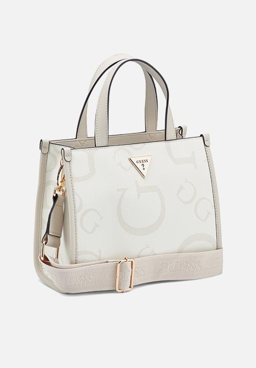 GUESS - Jackie Mini Small Tote Bag- Cream