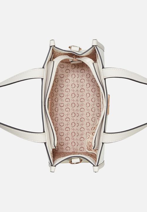 GUESS - Jackie Mini Small Tote Bag- Cream
