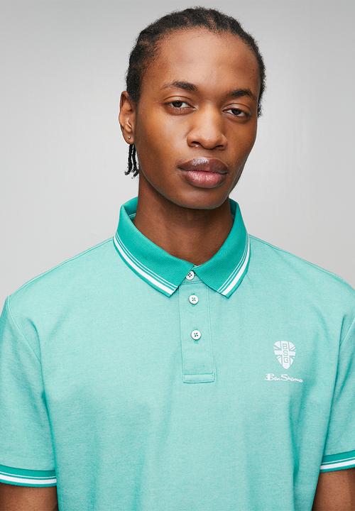 Ben Sherman - Badge Polo Ss - green